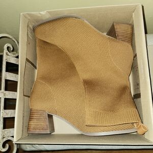 Stretch Fabric Ankle Booties